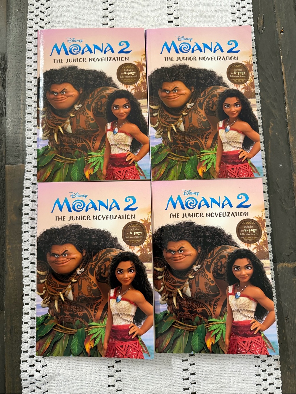 Disney Moana 2 Junior Novelization Lot Bundle (4 Books) New - Picture 2 of 5